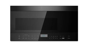 lot 35462 image: BlackDecker 1.6 Cu Ft Over the Range Microwave, Stainless Steel OTR Microwave with Vent for Kitchen (DOESNT WORK)- Retail $237