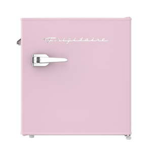 lot 35463 image: Frigidaire 1.6 Cu. ft. Retro Mini Refrigerator With Side Bottle Opener  EFR16Pink (DOOR WONT CLOSE)- Retail $170