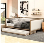 DERCASS Full Size Daybed with Trundle - Retail: $348