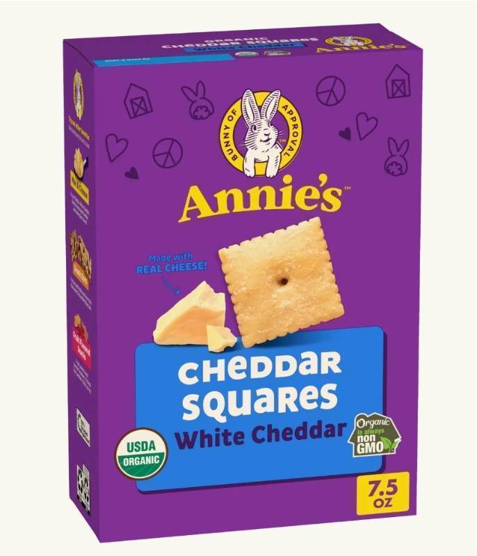 lot 16332 image: Annies Organic White Cheddar Squares (Exp. 05Feb)