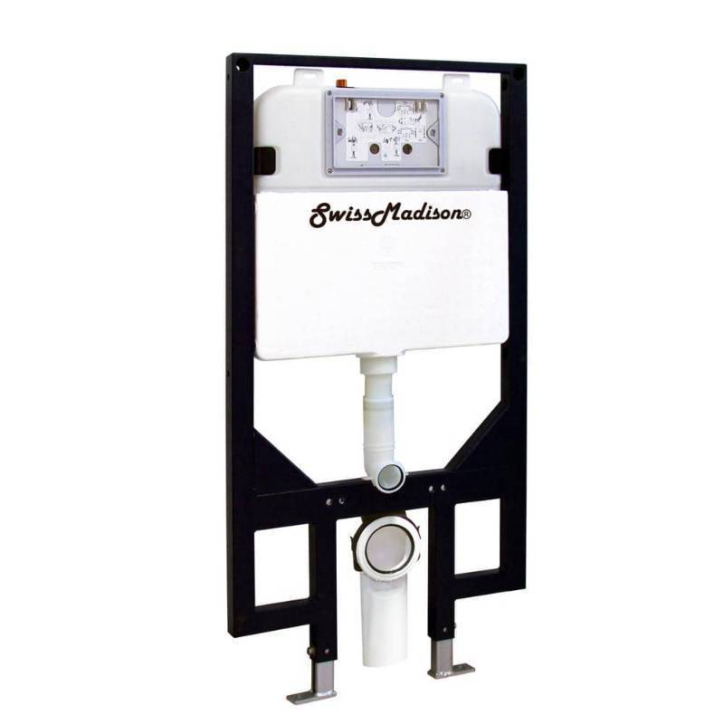 lot 6413 image: Fantome M 2x4 Concealed In-Wall Toilet Tank Carrier System - Retail $225