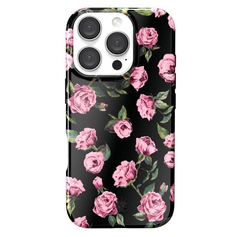 lot 30745 image: VELVET CAVIAR iPhone 16 Pro MagSafe Case - Pink Rose Floral