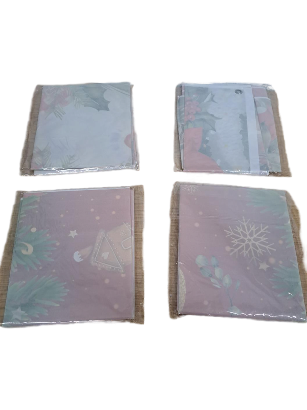 lot 13501 image: Red Christmas Decoration Outdoor Door Cover