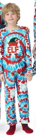 lot 31013 image: Christmas Pajamas, Long Sleeve Sleepwear, Kids 8-12Y