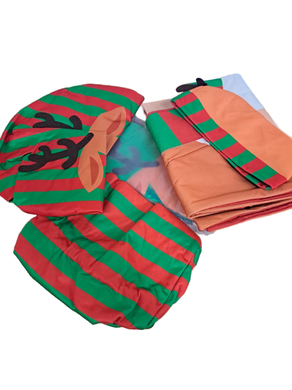 lot 31030 image: Joyin Christmas Deer Toilet Seat Cover