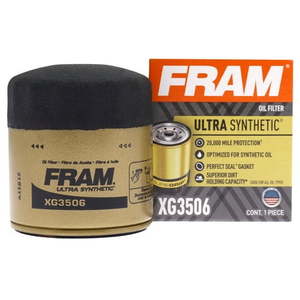 lot 34797 image: FRAM Ultra Synthetic Oil Filter  XG3506  20K mile Replacement Filter for Select Vehicles (Appears Used)