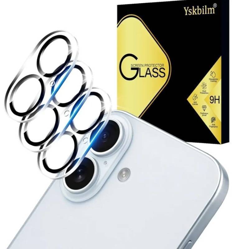 lot 23849 image: (3 Pack in Each Box) Camera Lens Protector for iPhone 17 Pro