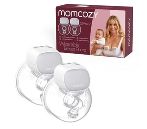 lot 35525 image: Momcozy S9 Pro-V Hands Free Electronic Wearable Breast Pump, 2Pack, Gray - Retail $98