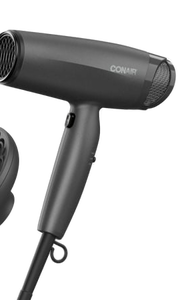 lot 34812 image: Conair Radiance Boost Hair Dryer  Nano-Quartz Technology  Includes Diffuser and Concentrator (Missing Accessories)