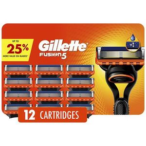 lot 34842 image: Gillette Fusion Razor Blade Refill  Manual Razor Men 36 count