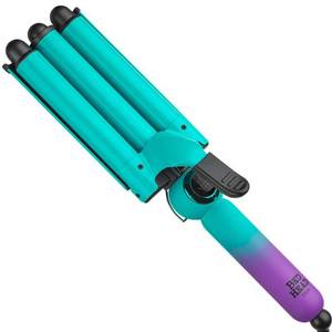 lot 34894 image: TIGI Bed Head Wave Affair 3 Barrel Digital Jumbo Hair Waver Tourmaline Styling Tool with 10 Heat Settings - Retail $58
