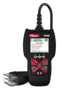 lot 34852 image: Hyper Tough HT300 Scan Tool, 1996 & Newer OBD2 Vehicles, Free Fix & Part Recommendations