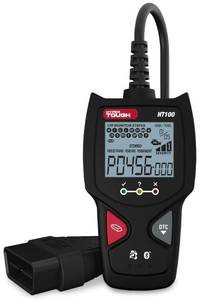 lot 34853 image: Hyper Tough HT100 Code Reader, 1996 & Newer OBD2 Vehicles, Free Fix & Part Recommendations