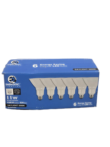 lot 34854 image: Energetic Lighting PAR38 LED Light Bulbs 11W Daylight 5000K - 6 Pack