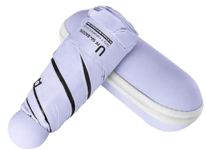 lot 34883 image: Compact Travel Mini Umbrella with Case