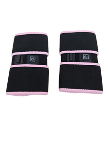 lot 34888 image: Heated Knee Wrap Pads Set of 2