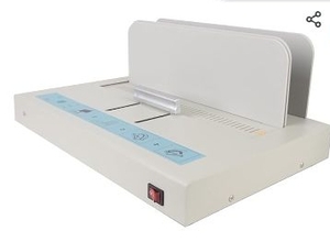 lot 35540 image: Thermal Binding Machine, Binding Machine for Office, 500 Sheets Capacity Book Binding Material, PTC Ceramic Heating is Safe, Stable and Energy-Saving, A3(Short Edge)A4A5 Document Heat Binder - Retail $150