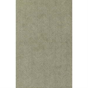 lot 35546 image: Momeni Charles Zig Zag Area Rug  2 3  X 8  Runner  Green - Retail $149