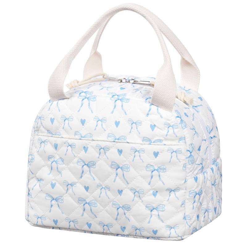 lot 34070 image: Lunch Bag- Insulated Lunch Box Tote Bag Reusable Cooler Bag Large Capacity Leakproof