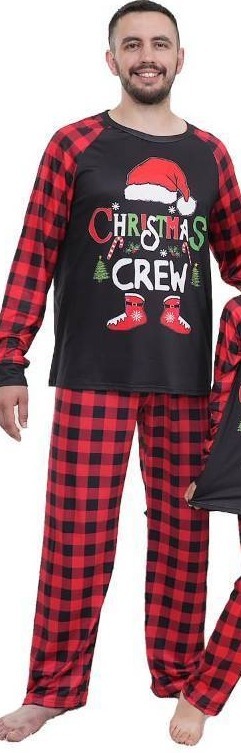 lot 34268 image: Christmas Pajamas Set -Mens Small