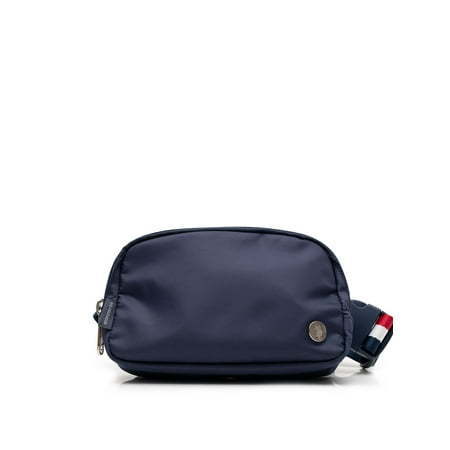lot 30949 image: U.S. Polo Assn. Unisex Belt Bag with Striped Strap  -Navy
