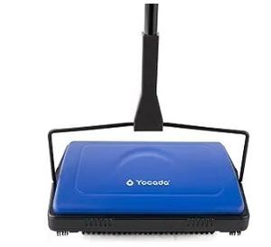 lot 14112 image: Yocada Carpet Sweeper with Brush Dark Blue