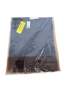 lot 34967 image: Womens Gray V-Neck T-Shirt -Size 3XL