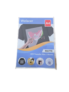 lot 34969 image: Welacer A4 Matte DTF Transfer Film Sheets