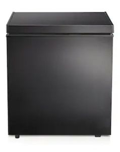 lot 33576 image: Electactic 1.8 Cu Ft Household Freezer Black (Stock Pic is Different) - Retail $179