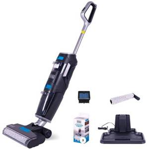 lot 35589 image: BLACKDECKER Multi-Surface Cordless Wet and Dry Vacuum Black Rechargeable, Bagless, Foam Filter, Lithium Ion Battery  (See Details)- Retail $169