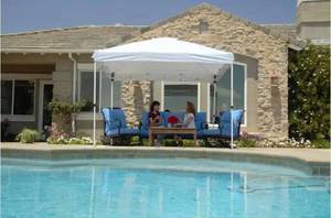 lot 35594 image: Everbilt10 ft. x 10 ft. Commercial Instant Canopy-Pop Up  - Retail $199
