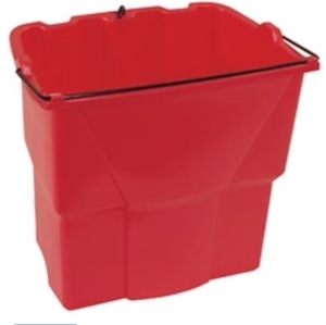 lot 35624 image: Rubbermaid JAN186 Dirty Water Bucket - Red