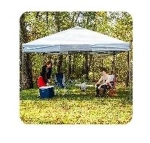 lot 14106 image: Ozark Trail 12 FT x 10 FT Instant Canopy, Gray - Retail $268