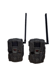 lot 33586 image: Stealth Cam Sonix Pro Cellular Trail Camera Cimbo 2 Pack (Missing Parts) - Retail $218