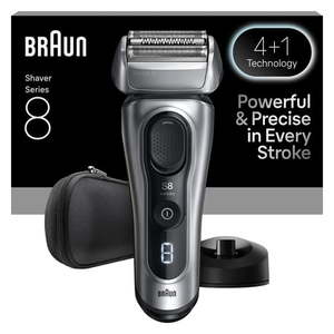 lot 34929 image: Braun Series 8 Electric Razor for Men  Electric Shaver  Charging Stand