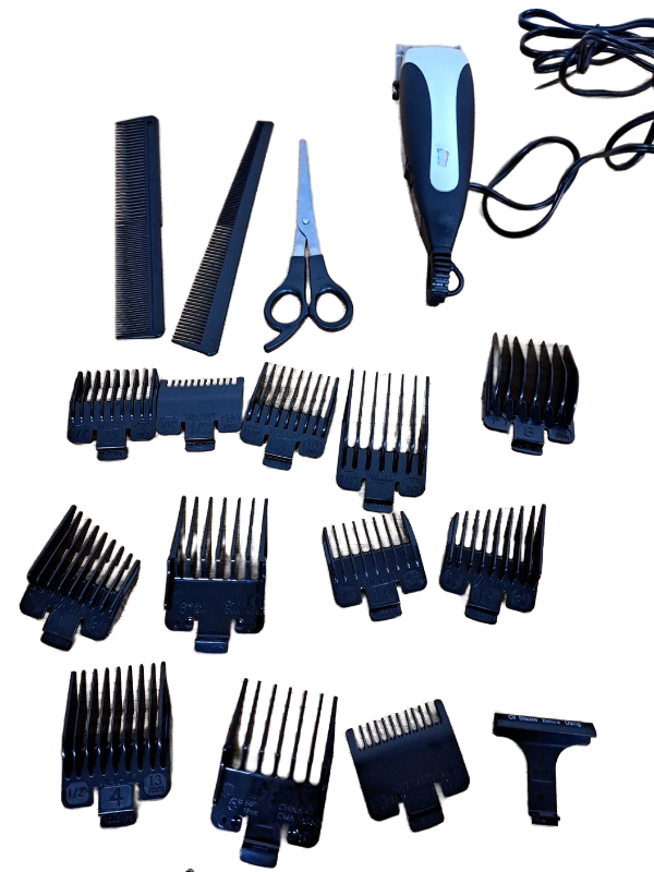 lot 13192 image: Wahl 19 Piece Corded Home Haircutting Kit