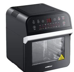 lot 35640 image: GoWISE 12.7-Quart Electric 15-in-1 Programmable Air Fryer and Oven Combo, Black - Retail $179