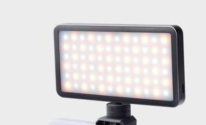 lot 38028 image: LED Camera Lighting Accessory with Battery Light  - heyday Black Camera Lighting Accessory JUST LIGHT