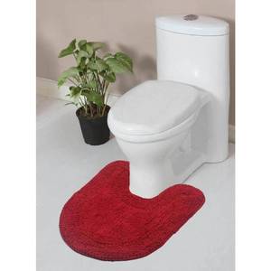 lot 38040 image: Double Ruffle Bath Mat 20x20