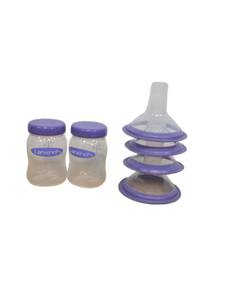 lot 34989 image: Lansinoh Breast Pump Accessories and Storage Bottles Set (Accessories Only)