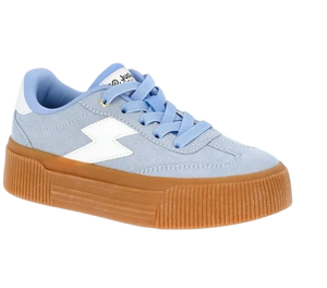 lot 38007 image: Justice Little Girl & Big Girl Platform Court Sneakers -Size 2