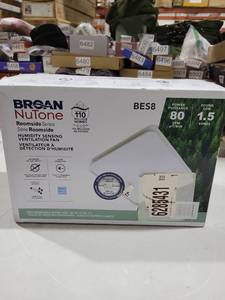 lot 8512 image: Broan-NuTone BES8 Roomside Series Humidity Sensing Ventilation Fan.