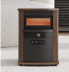 lot 8554 image: Cabinet Indoor Electric Space Heater with Thermostat