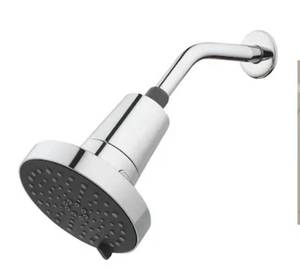 lot 8561 image: allen  roth Lillian 4 -Spray Chrome 6-in Round Filtered Shower Head 1.8 GPM