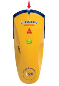 lot 8592 image: Zircon StudSensor L20 Stud Finder 0.75-in Scan Depth Wood stud Finder