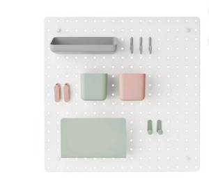 lot 8603 image: Members Mark Pegboard Organizer, 12-Piece Set