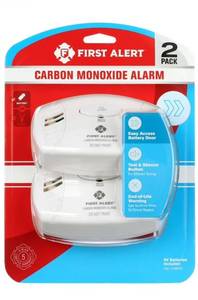 lot 8611 image: First Alert Battery-Powered Electrochemical Carbon Monoxide Detector