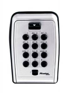 lot 8614 image: Master Lock Portable Push Button Combination Lock Box