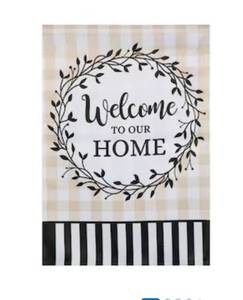 lot 8645 image: Style Selections 1-ft W x 1.5-ft H Summer Garden flag