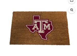 lot 8702 image: Logo Brands Texas A&M Aggies Doormat